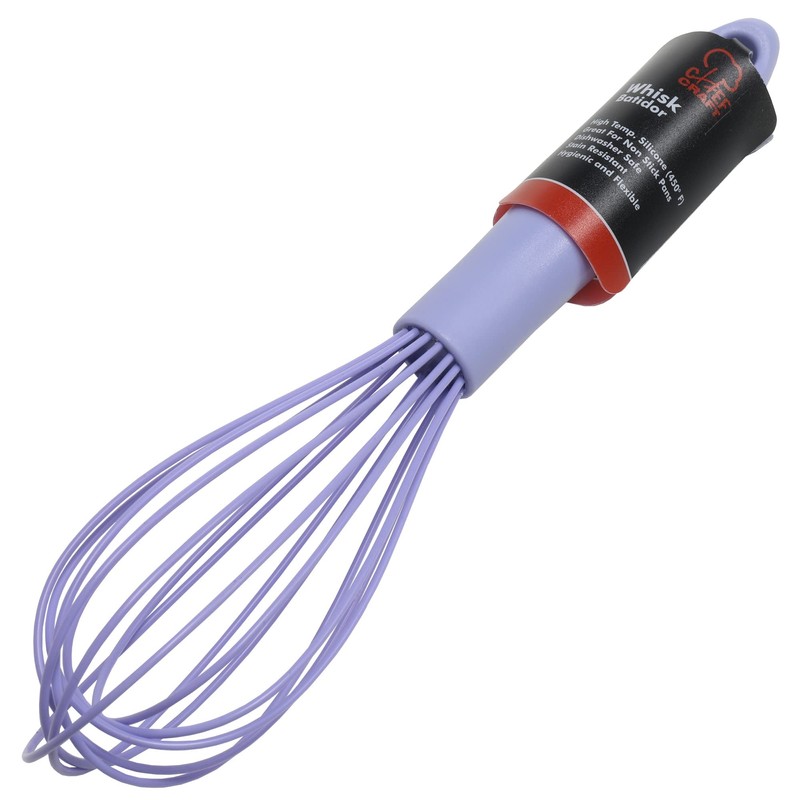 Chef Craft Premium Silicone Wire Cooking Whisk, 10.5 inch, Pastel