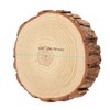 NINGWAAN 6 PCS 8-9 Inch Natural Wood Slices, 20-23cm Unfinished