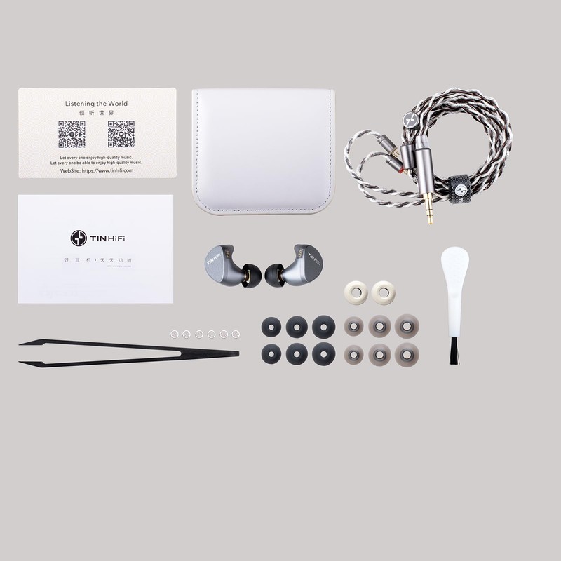 TINHIFI T5S Wired Earphones, Unique 10mm Topping Diaphragm Dynamic Driver