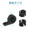 Largoods Motorcycle Stay, Fog Lamp, No Drilling Required, Easy Installation,