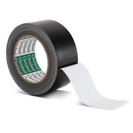 CLAVICHORD Black Duct Tape Heavy Duty - 1.88 in 35 Yds Waterproof No Residue Industrial Grade Strong Adhesive Tear by Hand Duct Tape for Multi Purpose Home Repair,Indoor or Outdoor Use