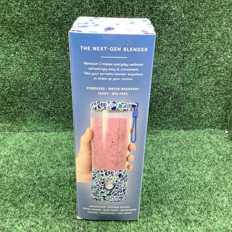 Blendjet 2 Portable Blender 2-Pack Mosaic 16oz capacity - NEW