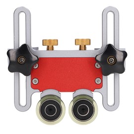 Bearing Roller Featherboards for Table Saw and Router Table Fence, Table Saw Feeder, Feather Loc Board Carpentry Safety Propelling Auxiliary Tool for Safety & Precise Cutting