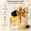 Warm Vanilla Perfume for Women, Sweet Floral Gourmand Fragrance, 1.7