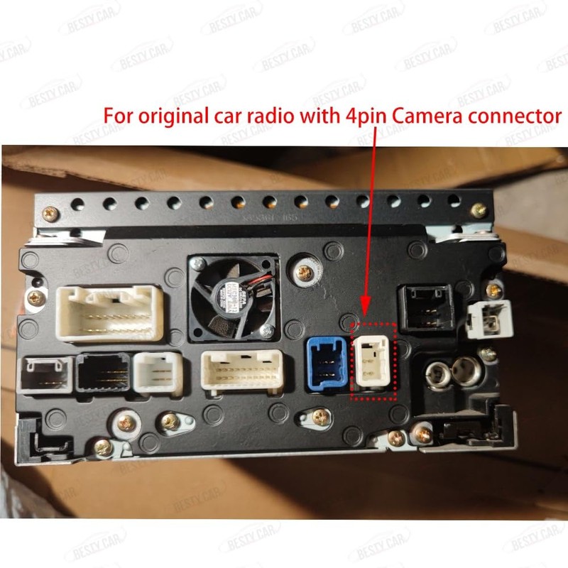 4Pin Retain OEM Fatory Car Parking Reverse Backup Rearview Camera