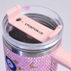 Cupcupmore 40 oz Pink Evil Eye Bling Rhinestone Stainless Steel