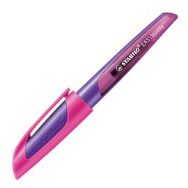 Ergonomic School Fountain Pen - STABILO EASYbuddy - Left Handed - Purple/Magenta