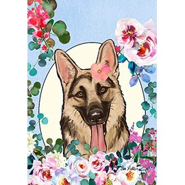 German Shepherd - Best of Breed - HHS Spring Garden Flag