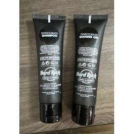 Gilchrist & Soames Hard Rock Hotel Rock Spa Sweetgrass Shampoo & Shower Gel 2oz Lot Of 5 Of Each