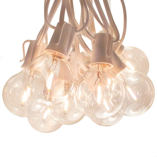 Hometown Evolution, Inc. LED Warm White Outdoor Patio String Lights