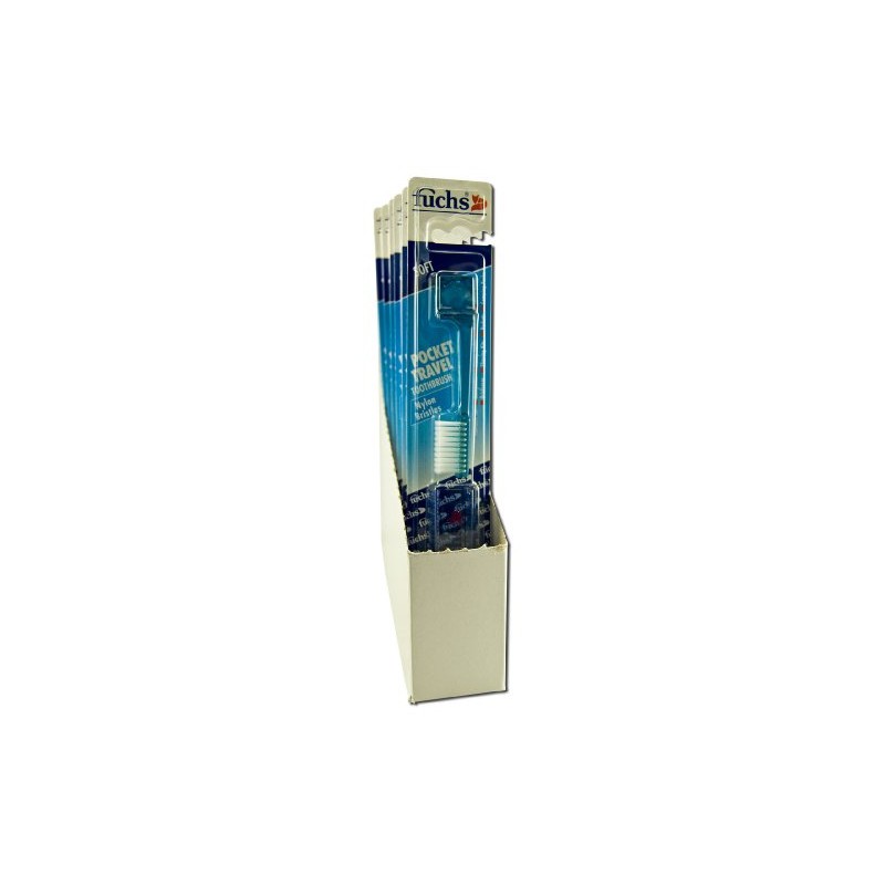 Fuchs Brushes Pocket Nylon Travel Toothbrush