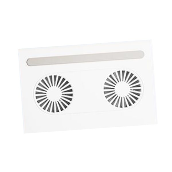 KONTONTY Laptop Cooling Rack with Fans Ergonomic Design for Enhanced