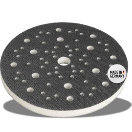 Soft pad 150 mm 67-hole foam (soft) for Mirka Abranet, interface pad soft, buffer pad for sanding disc/polishing pad and Velcro sandpaper DFS