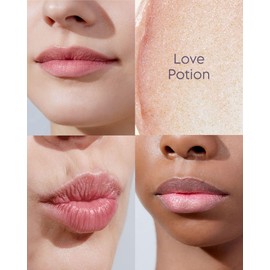 ieró Beauty Luminous pH Lip Balm, Moisturizing Vegan Tinted Lip Balm, 3-in-1 Soothing Lip Serum + Plumping Balm + pH Reactive Tint, Shea Butter & Vitamin E, Made in Italy - 0.088oz