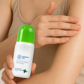 Kong Shop 콩샵 마사지겔 목어깨마사지롤러 [라벤더] Kongshop Massage Gel Neck and Shoulder Massage Roller [Lavender]
