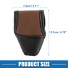 A ABSOPRO Car Shift Knob Cover Universal Vehicle Carbon Fiber