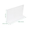 STOBAZA Shelf Divider Boards, I-Shaped Product Divider Boards, 10 Pieces,