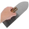 Operitacx Drywall Plastering Tool Stainless Steel Mud Trowel for Smoothing