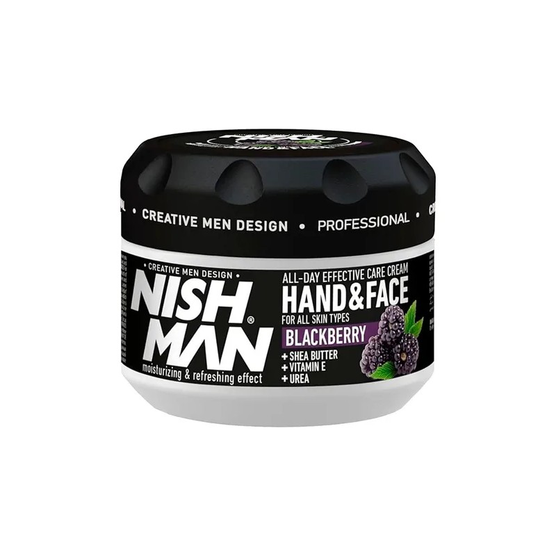 Crema Facial Hombre Nish Man 300ml Hidratacion Y Suavidad
