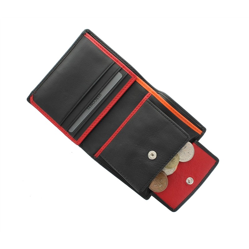 VISCONTI Bond Collection DR NO Compact Gents Leather Wallet BD22