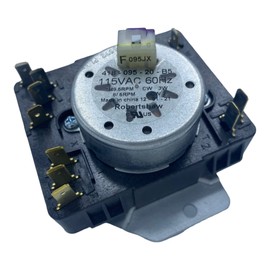 Krooli Dryer Timer Replacement for Whirlpool Amana W10185981 Gas Clothes Timer 115VAC 60Hz Model Specific Not Universal