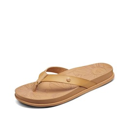 REEF Womens Sandals, Cushion Porto Cruz, Natural, 11