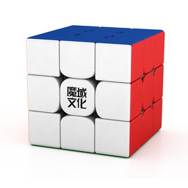 Willking Moyu Weilong WRM 2021 Maglev 3x3 cubeta magnético de velocidad sin calcomanía moyu WR M WCA Professional 3x3 2021 cubeta mágico insignia (versión lite)