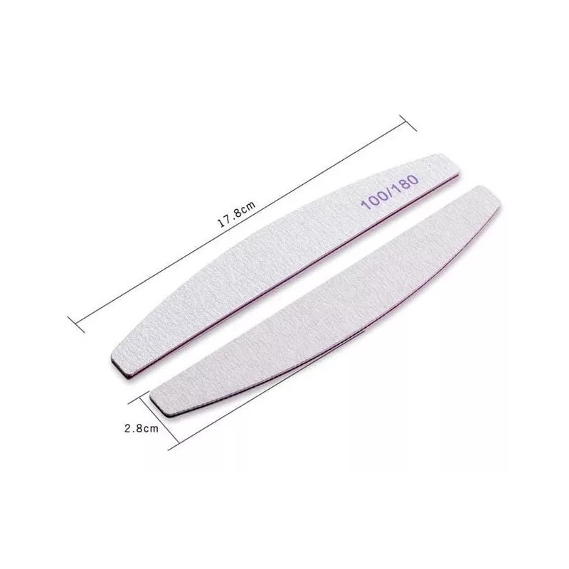 Tienda Chin 8 Pz Lima Para Uñas 100/180 Manicure Limado