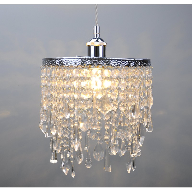 Vintage Pendant Light Fitting, Modern Retro Industrial Style E27 Bronze