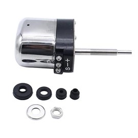 YUCHENSHLP Universal Stainless Windshield Wiper Motor Compatible with Ford Chevy Mopar Jeep