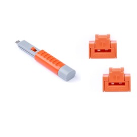SmartKeeper Essential / 10 x RJ45 Port Blockers with 1 x Lock Key Basic/Orange