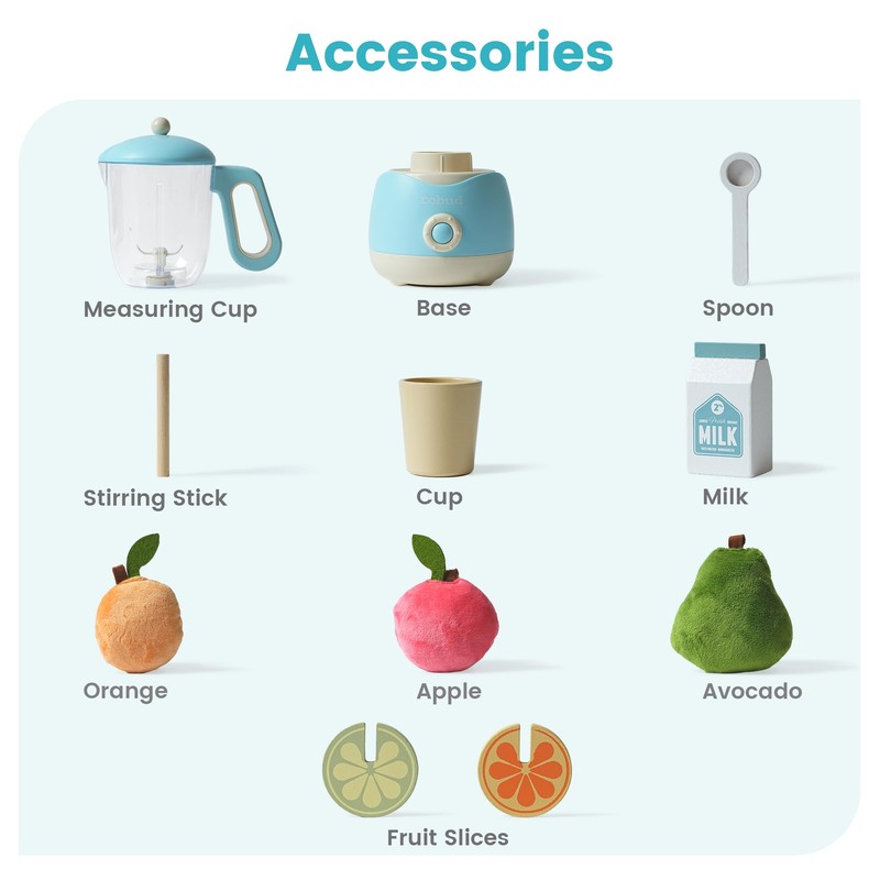 ROBUD Toy Juicer with Light and Sound - Kitchen Accessories