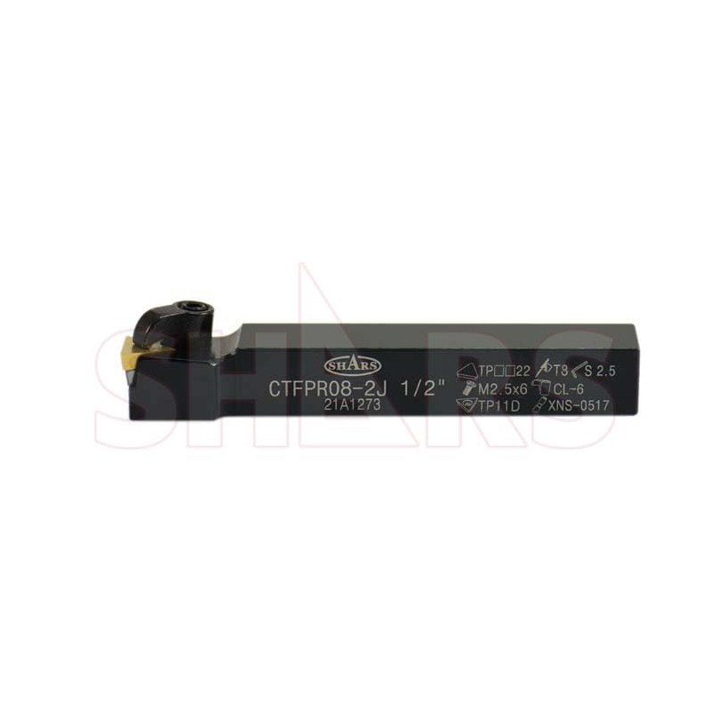 SHARS 1/2" X 3-1/2" RH Right Hand CTFP Indexable Turning