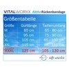 VITALWORXX Vitalsoft Back Strap Active and Highly Flexible Walking, Standing