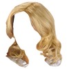 Blonde Wig Womens Costume Dress Up Medium Length Long Hair