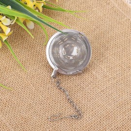Stainless Steel Tea Ball Infuser Reusable 2 Pack Durable Kitchen Tea Strainer for Loose Leaf Tea and 304 Grade 4cm 32g