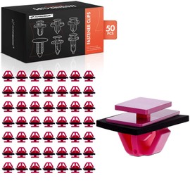 A-Premium 50 PCS Nylon Wheel Flare & Body Side Moulding Car Retainer Fastener Push Pin Clips Compatible with Kia Sorento 2007-2009/2011-2015 Cadenza 2017-2020