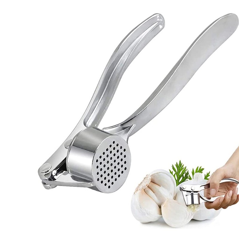 MEELYHOME Rust Proof Garlic Press Mincer Kitchen Gadgets Professional Garlic