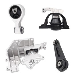 SHICHU Engine Motor Mount Compatible with Nissan 2008-2013 Nissan Rogue 2.5L 2014-2015 Rogue Select 2.5L FWD 2007-2012 Sentra 2.5L CVT Replacement for A7370 A7384 10092 A4351 A4352 Set of 4