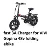 coming data 🔥power supply fast 3A battery Charger For 48v