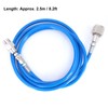 G5/8‑14 2.5m External Soda Hose Universal CO2 Gas Cylinder Refilling