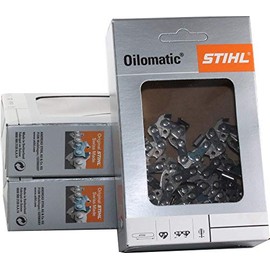 Stihl 3 Saw Chains 3/8P – 55E – 1.3 Picco Micro 3 PM3 55TG 40 cm for Stihl/Alpina/etc.