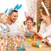 Easter Treat Bags, 100 PCS 5x11 Inch Easter Cellophane Treat