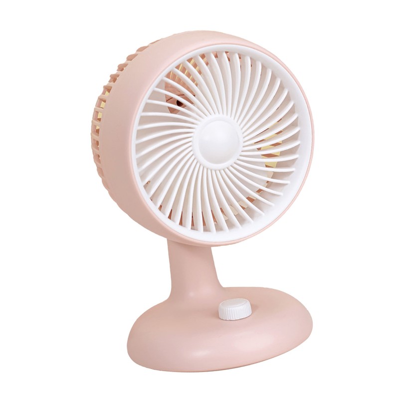 Desktop Fan Strong Wind Quiet Operation Portable USB Rechargeable Fan
