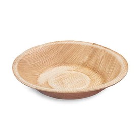 The Good Plate - 7" Areca Palm Leaf Deep Bowls (Pack of 25) | Biodegradable Plates | Compostable Eco Friendly Party Plates | Eco Friendly Disposable Plates