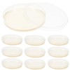 Agar Plates Petri Dishes: 10PCS Science Petri Dishes Petri Nutrient