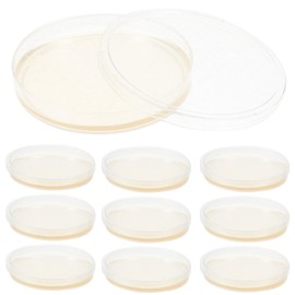 Agar Plates Petri Dishes: 10PCS Science Petri Dishes Petri Nutrient Plates, Prepoured Agar Science Kit with Agar (LB) Petri Dishes with Agar