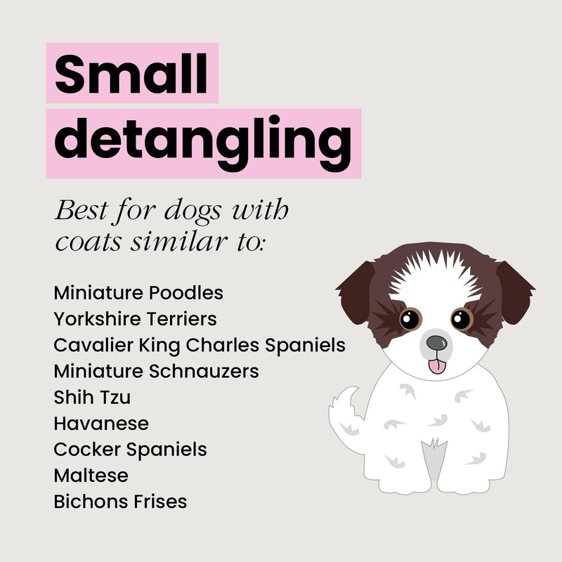 Tangle Teezer | Pet Teezer | Small Detangling and Dog