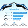 Body+ Nearsighted Swim Goggles, Shortsighted Optical Mirror/Non-Mirror Lens Swimming Goggles