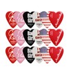 ChromaCast CC-HS-SAMPLER Heart Shaped Picks Assorted - 18-Pack Light, Medium